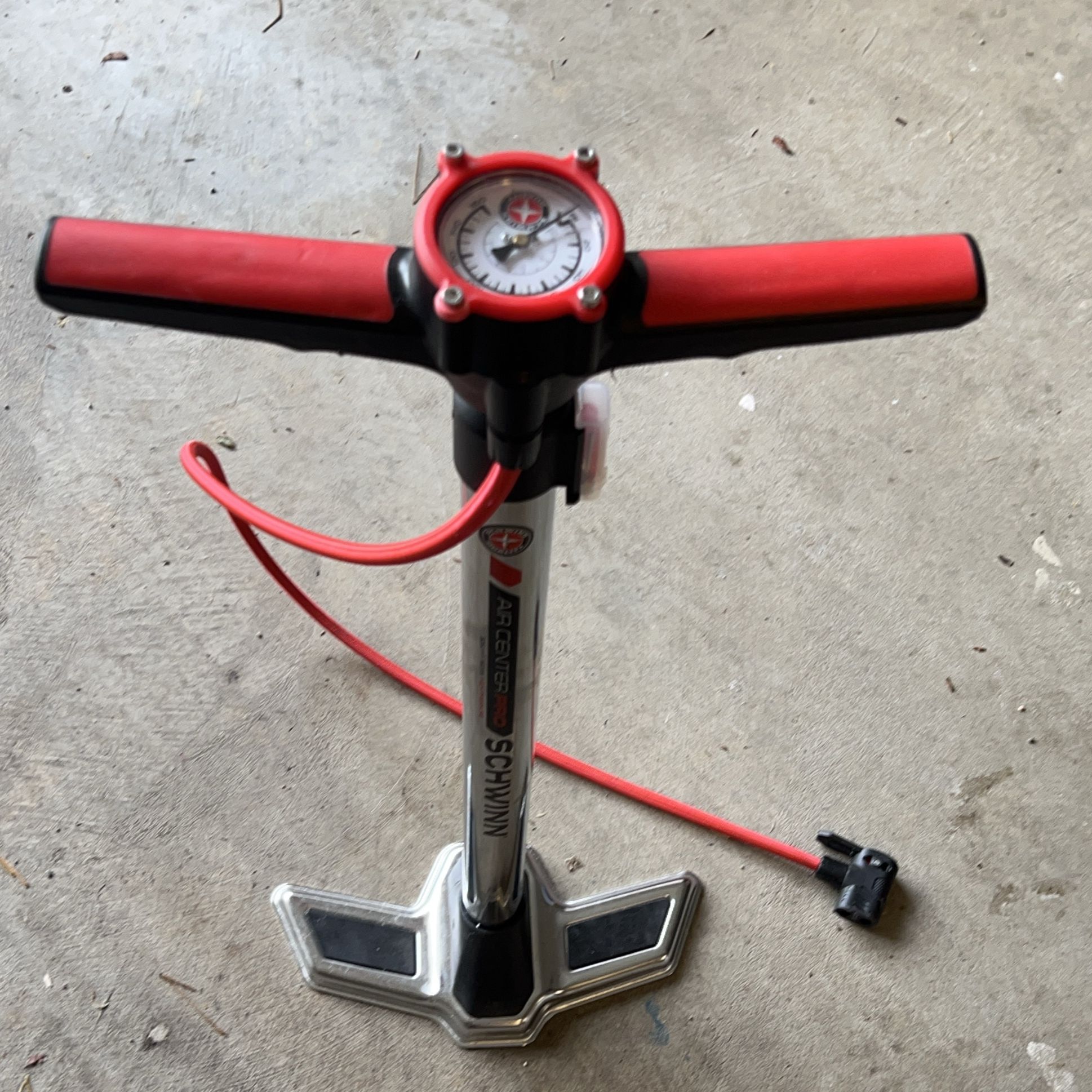 Schwinn AirCycle Pro Floor Bike Pump with Pressure Gauge