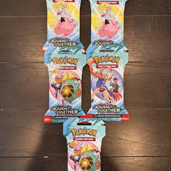 Pokemon journey together blister packs