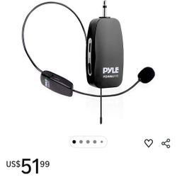 Pyle - UHF Multi-Purpose Wireless Microphone System 