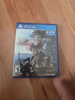 Ps4 Monster Hunter World Game