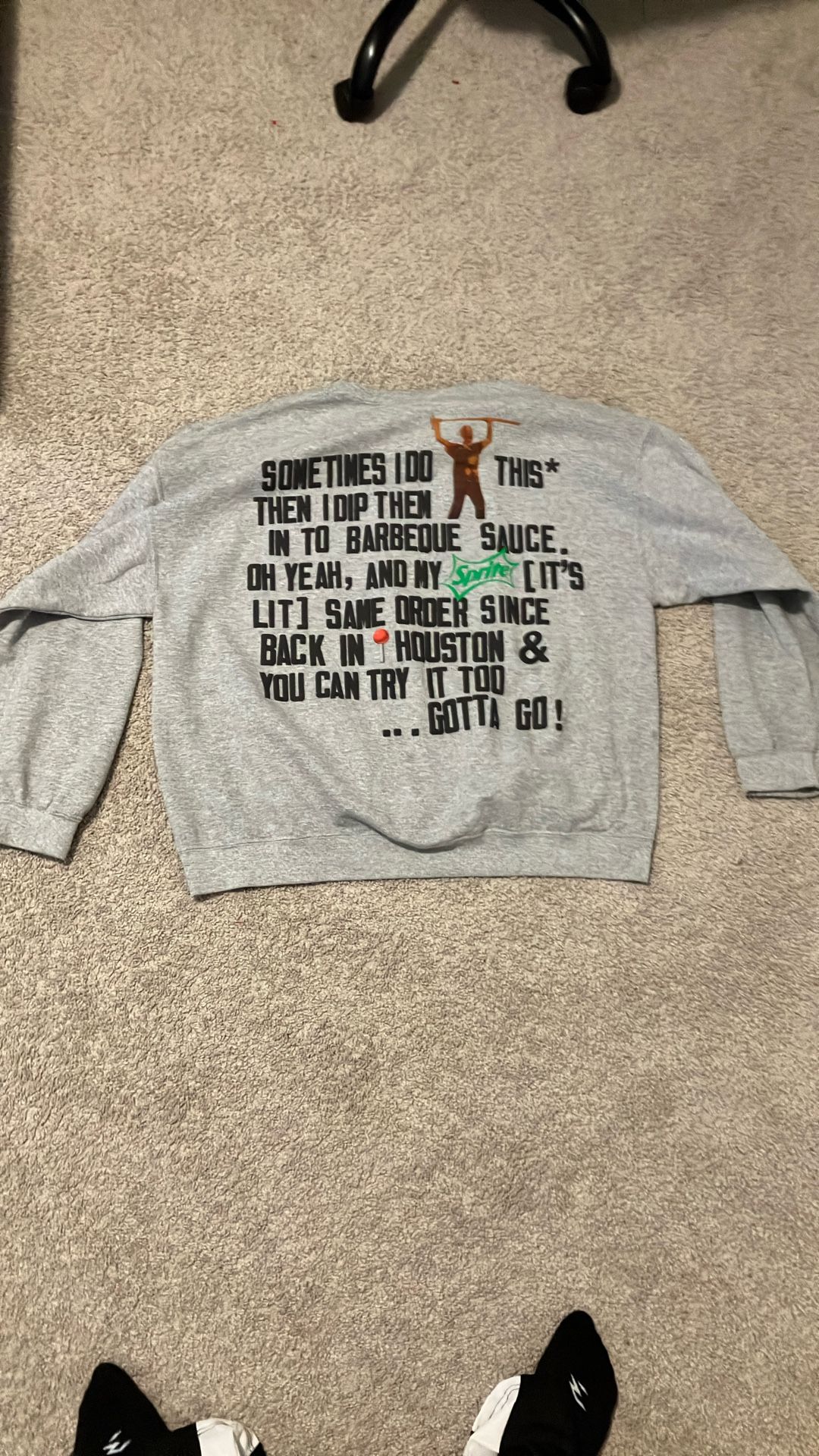 Travis Scott XL McDonald’s Sweatshirt