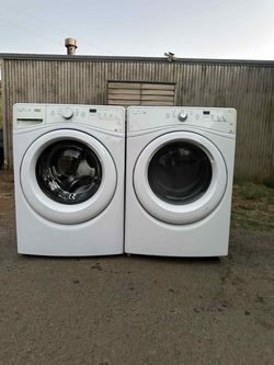 Whirlpool washer and dryer electric laundry set