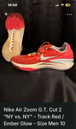 Nike Air Zoom GT Cut 2 Track Red Men's Size 10