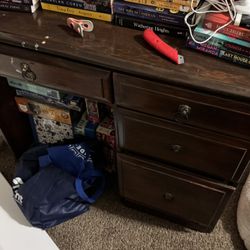 Small Desk With Tigers 