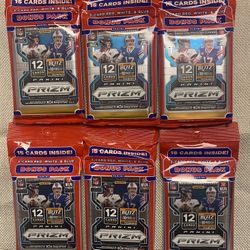 2021 Panini Prizm NFL Football Cello Pack Brand New Factory Sealed