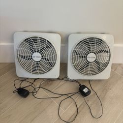 2 O2 Cool Fans (Cords)