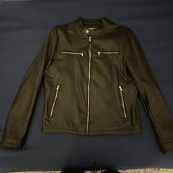 Michael Kors Leather Jacket 