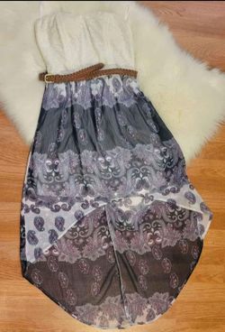 New straple dress sz small