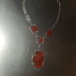 Old Sterling Silver Necklace.