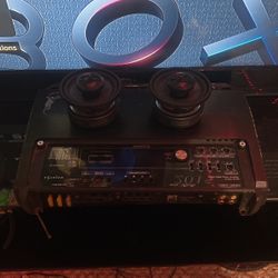 Skar Speakers And Kenwood Amp