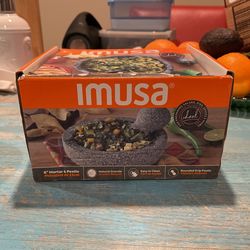 Imusa 6” Mortar And Pestle