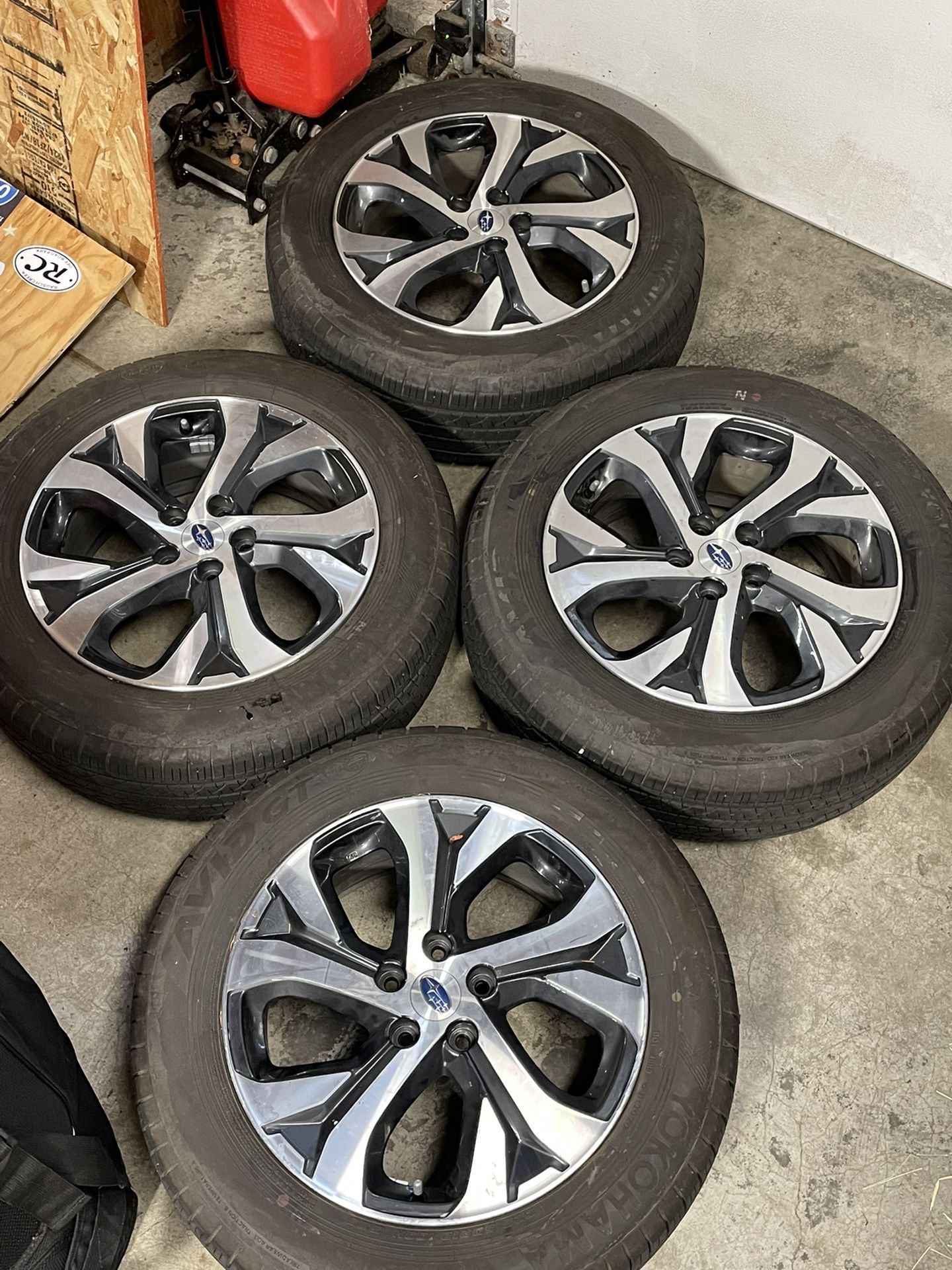 2021 Subaru Outback 18” OEM Wheels And Tires