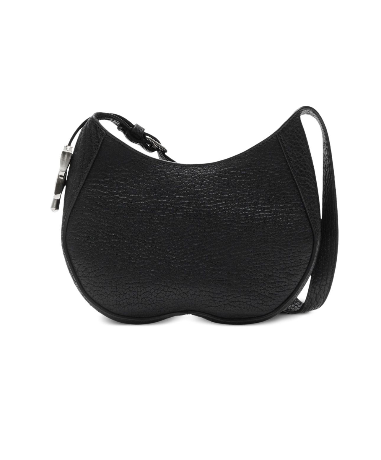 Burberry Chess Small Black Leather Shoulder Bag New