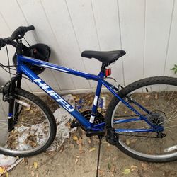 Huffy Bike With Helmet