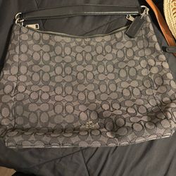 Authentic Large Coach Handbag 