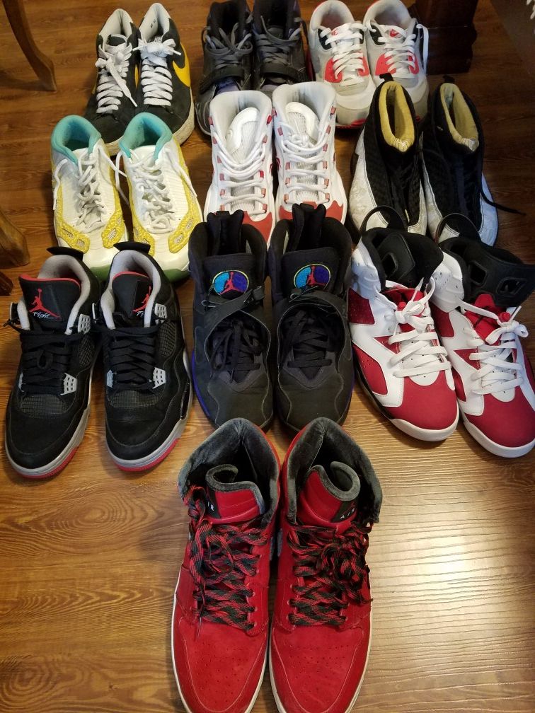 Retro Air Jordan and Nike Lot