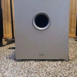 DENON 10" 110watt Home Theater Powered Subwoofer