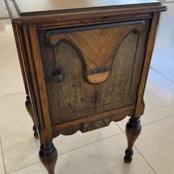 Antique bedside table REDUCED
