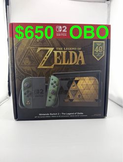 Nintendo Switch 2 Zelda Edition Limited GTA