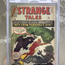 Strange Tales #109 (1963) CGC 6.0 — 1st Circe (Sersi); Stan Lee & Steve Ditko  