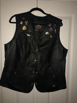 Genuine Harley Davidson Leather Vest