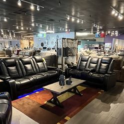 Power Reclining Sofa And Loveseat