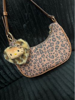 Hello kitty cheetah bag