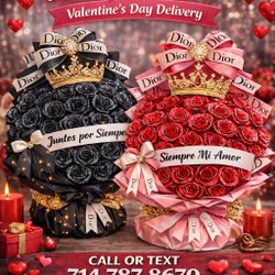 Buchon Bouquet Valentines Day 