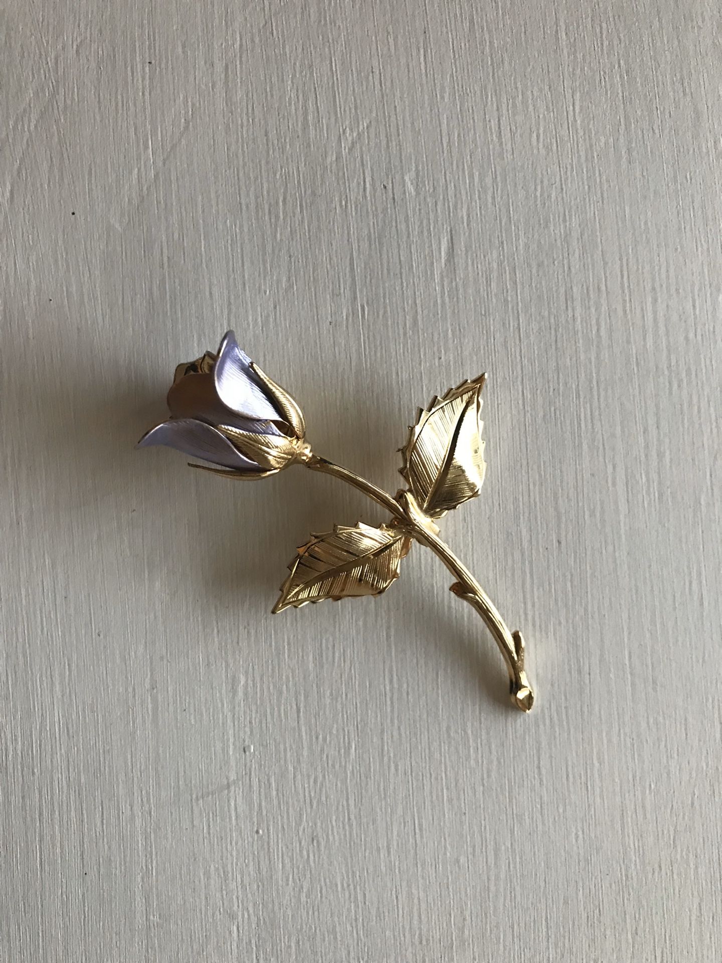 Vintage rose pin