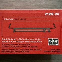 Milwaukee M12 Cordless LED Underhood Light (2125-20)