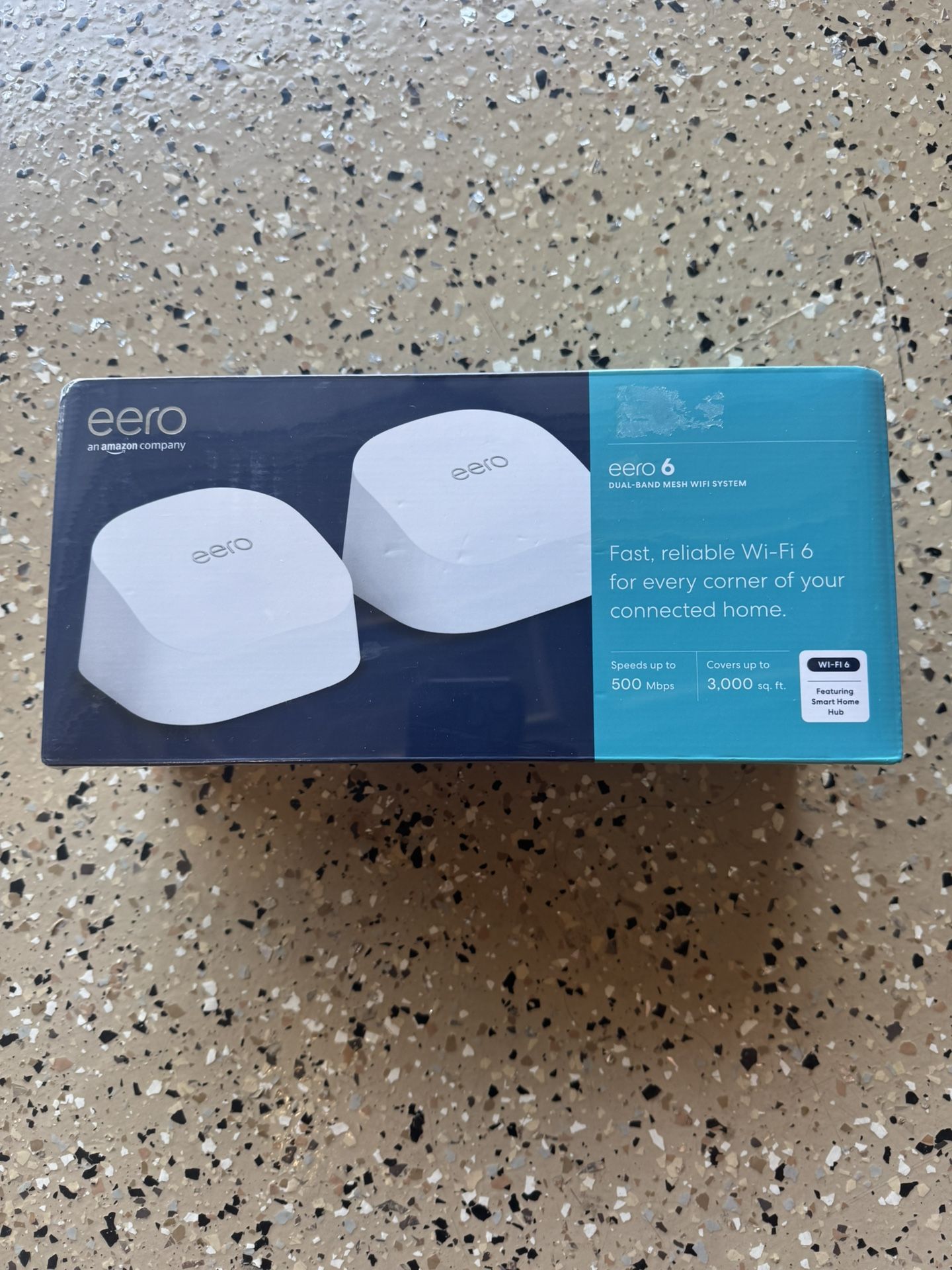Eero 6 Mesh WiFi System - Router and Extender - 2 Pack