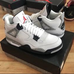 Air Jordan 4 Retro “White Cement”