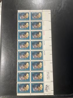 VINTAGE STAMP Robinson Jeffers American Poet 8 Cent 8c Stamp