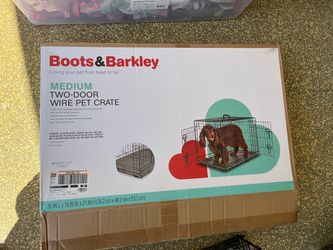30” 2-door Medium size Dog Crate