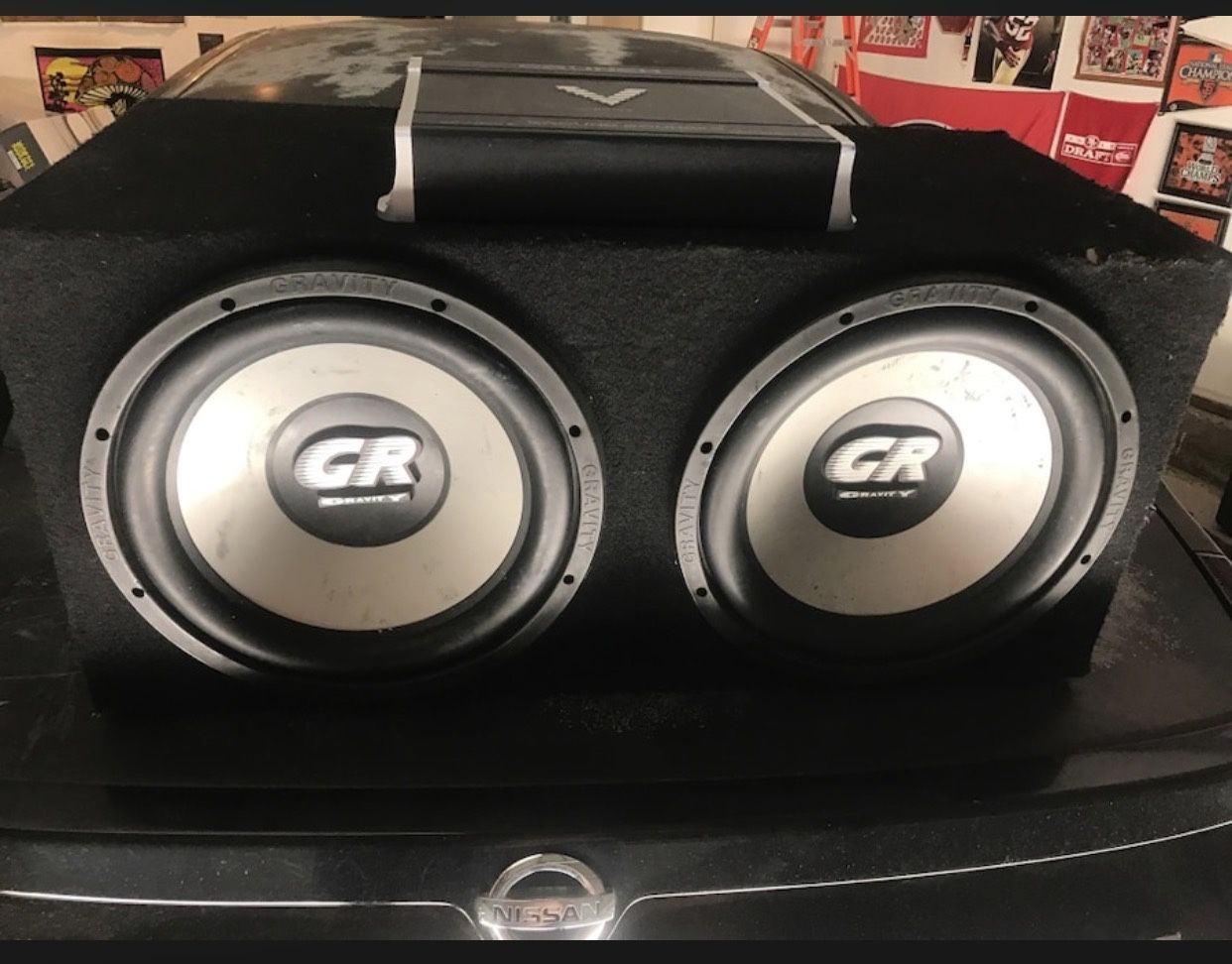 12”s Gravity Subwoofers & Amp