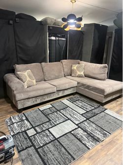 Big comfy sectional couch