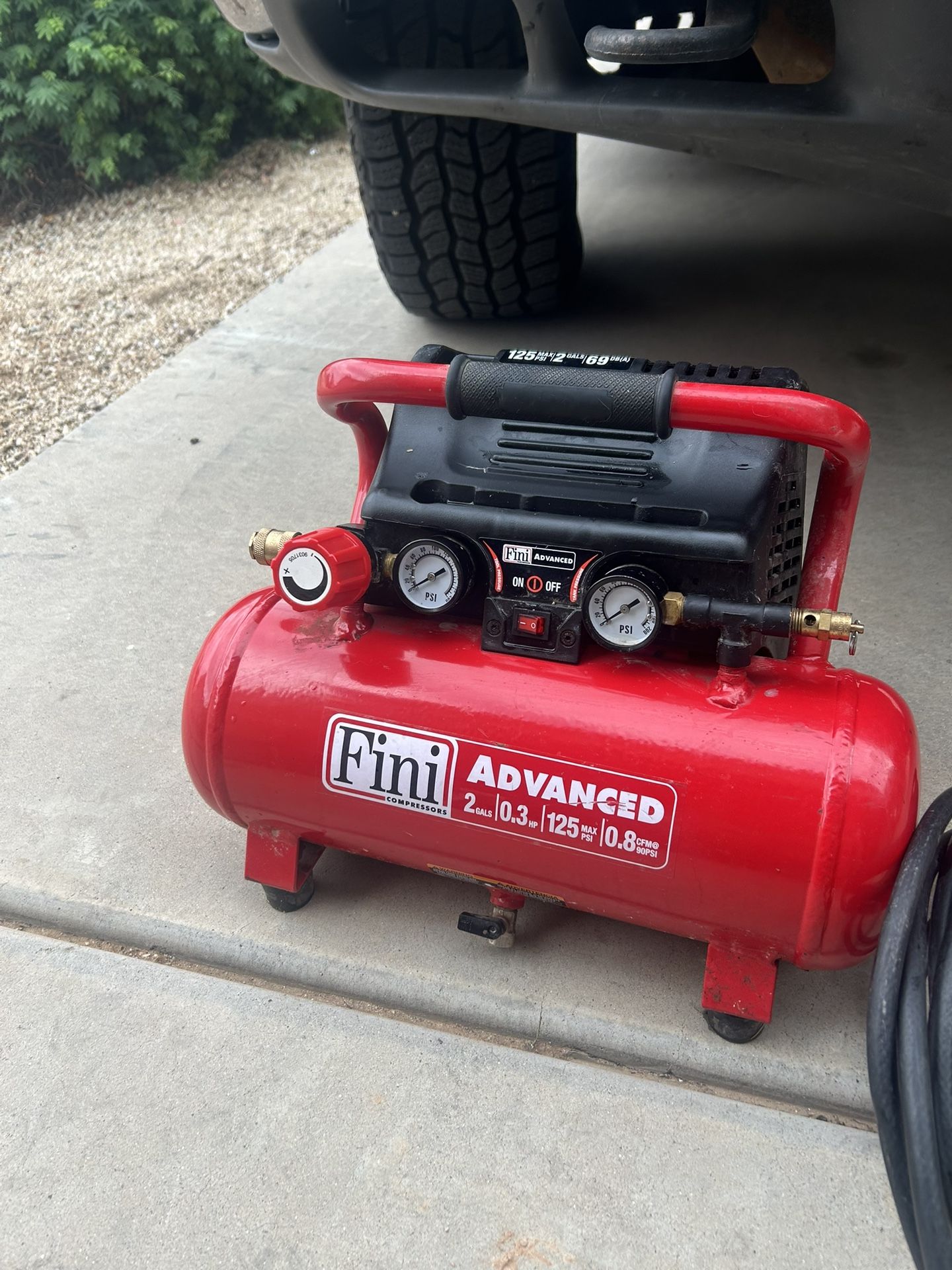 Finn 2 Gal 125hp Air Compressor