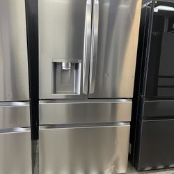 LG 4 Door Refrigerator In Counter Depth - Stainless Steel