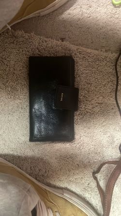 Black Fossil Wallet