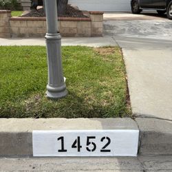 Curb Address Paintings