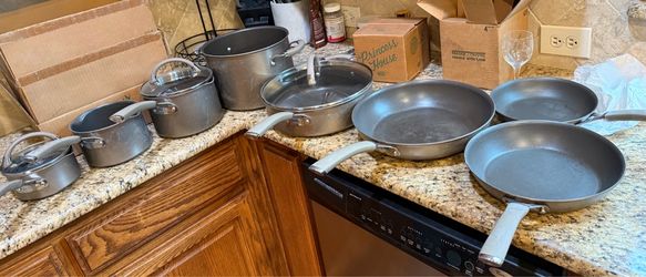 11 Piece curculon A1 ScratchDefense™ Nonstick Cookware Set