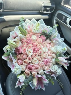 Ramo buchon rose bouquet