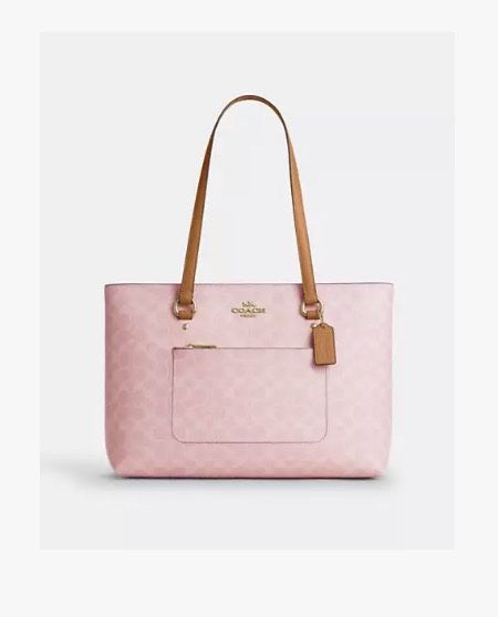 Coach Powder Pink Station Tote