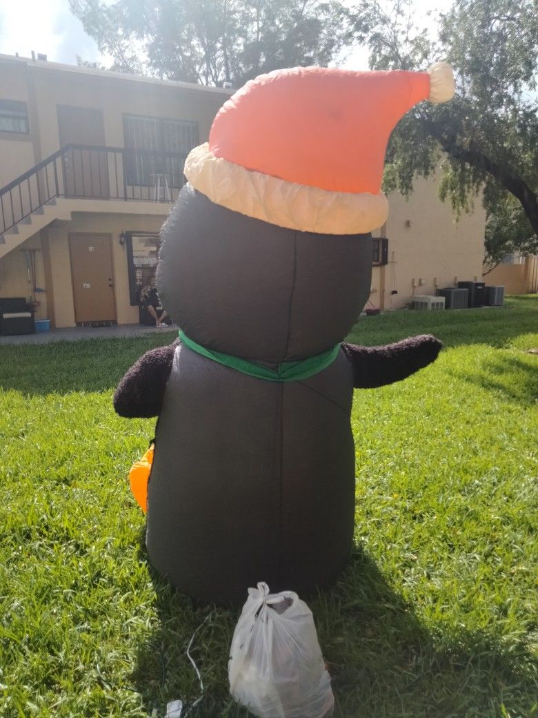 12' Christmas Penguin Inflatable