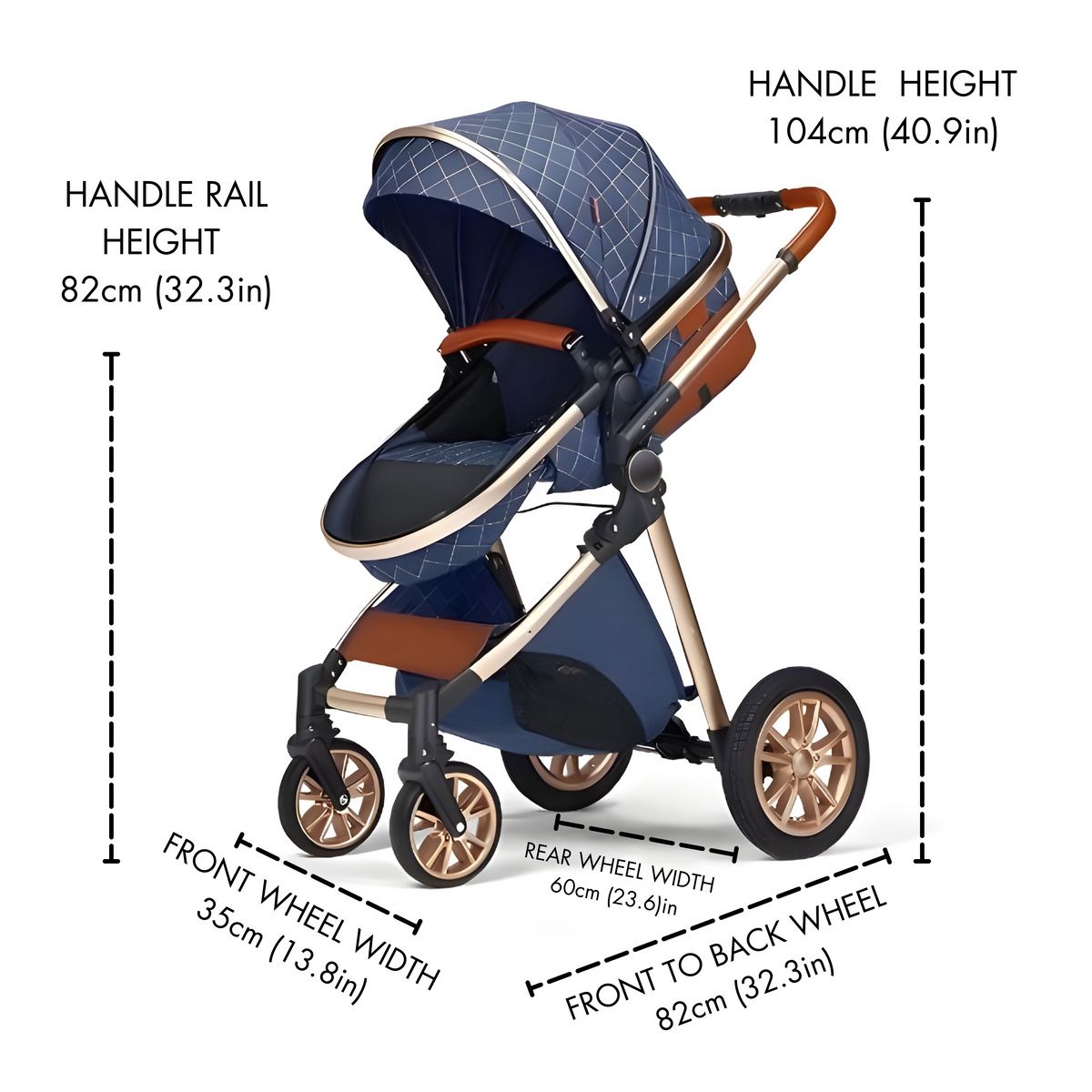  2-in-1 Baby Stroller