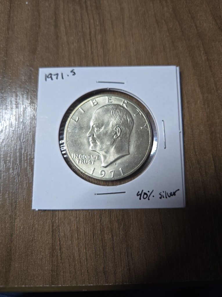 1971 Silver Ike Dollar