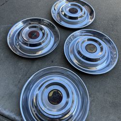 1954-55 Cadillac Sombrero Hubcaps