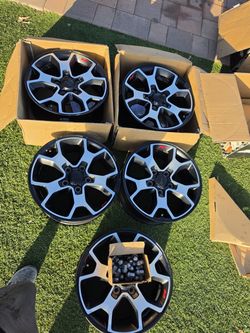 Jeep Wrangler Rubicon Alloy rims Set of 5