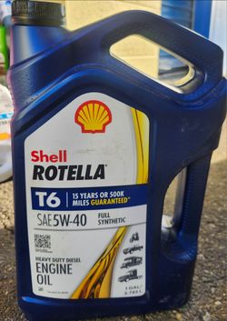 SAE 5W-40 oil