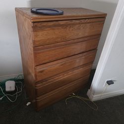 Solid Wood Dresser 